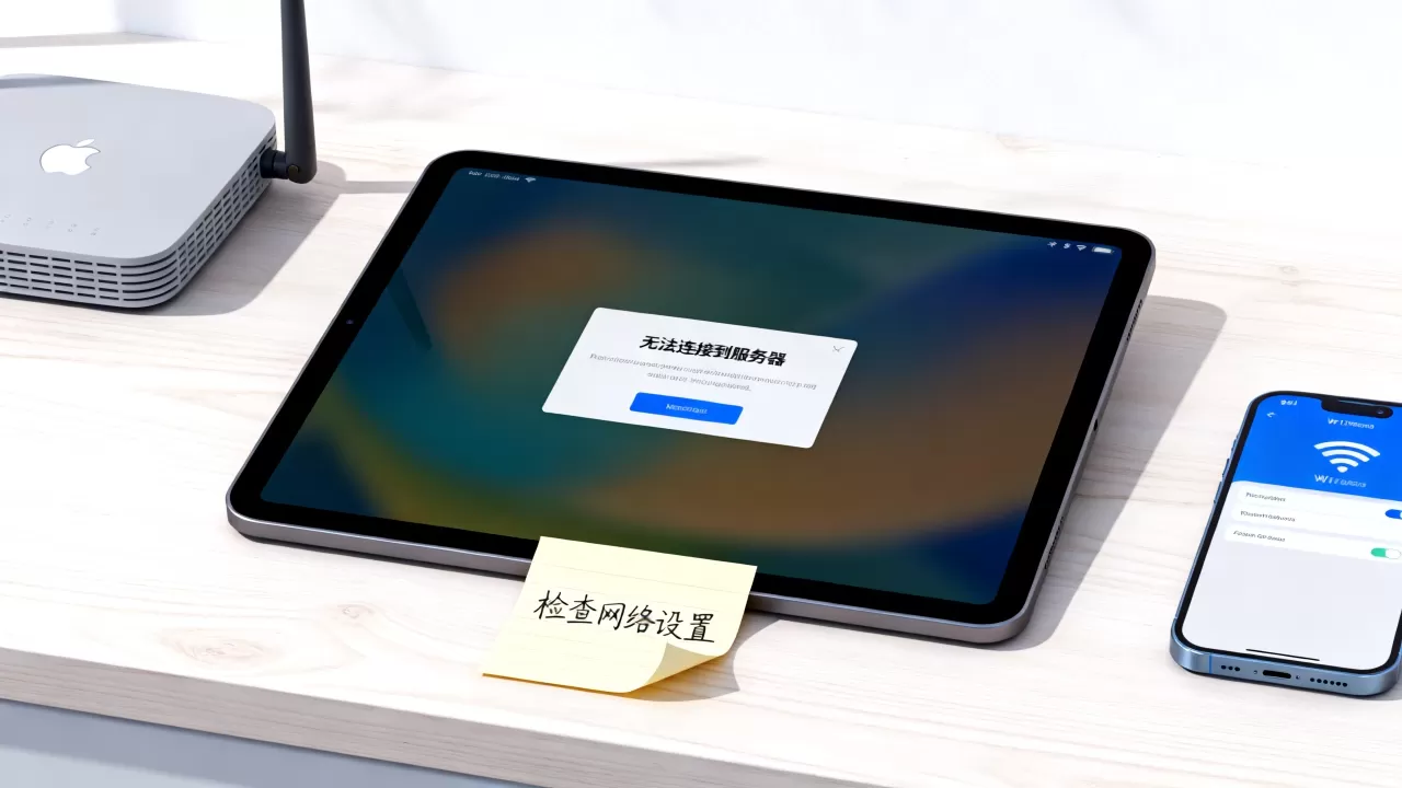 苹果平板ID连不上服务器怎么办,连接失败原因有哪些? 苹果平板ID连不上服务器怎么办,连接失败原因有哪些?
