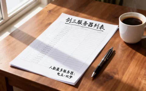 剑三总共有多少个服务器，剑网三哪个服务器人最多？