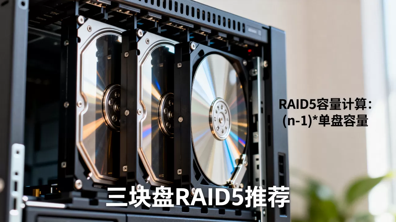 服务器三块盘做RAID几合适,三块硬盘RAID5容量怎么算? 服务器三块盘做RAID几合适,三块硬盘RAID5容量怎么算?