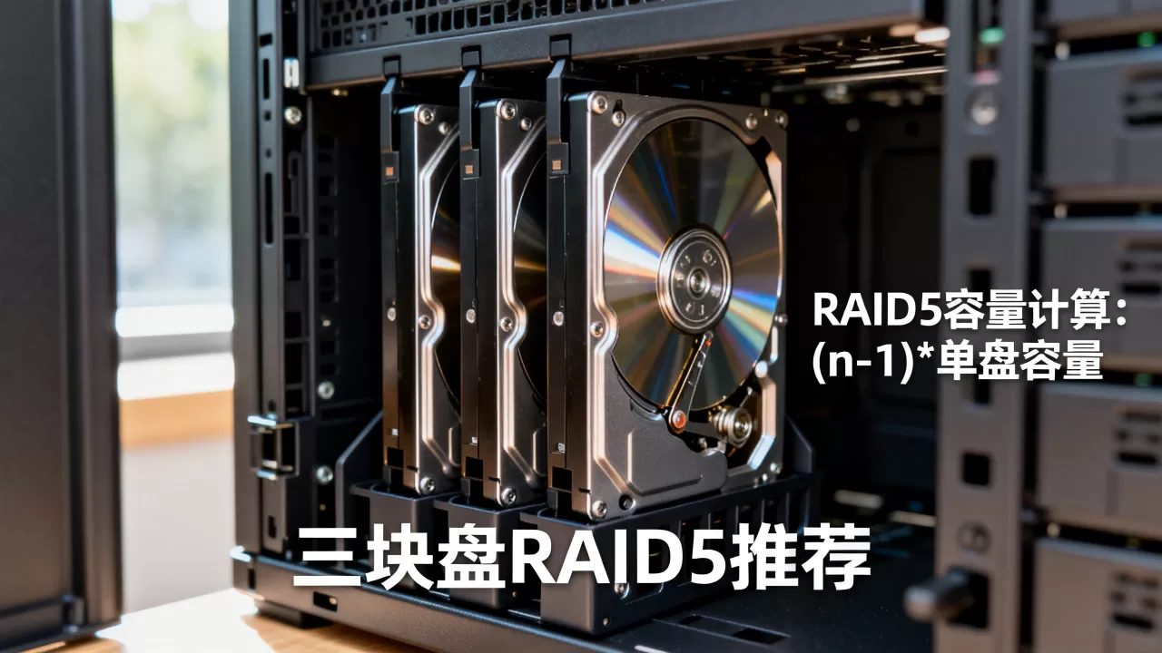 服务器三块盘做RAID几合适,三块硬盘RAID5容量怎么算? 服务器三块盘做RAID几合适,三块硬盘RAID5容量怎么算?