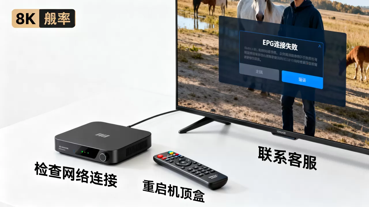 机顶盒连接EPG失败怎么回事,EPG服务器连接失败怎么解决? 机顶盒连接EPG失败怎么回事,EPG服务器连接失败怎么解决?