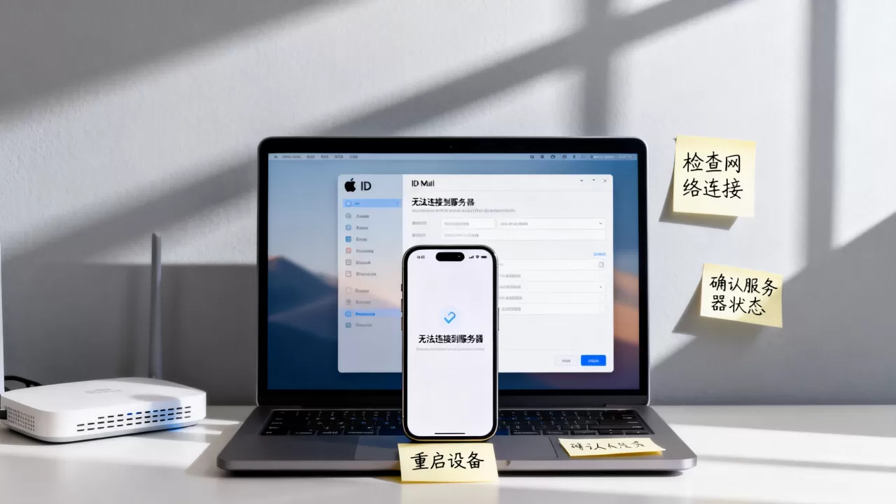苹果ID邮箱无法连接到服务器是什么原因,如何解决? 苹果ID邮箱无法连接到服务器是什么原因,如何解决?
