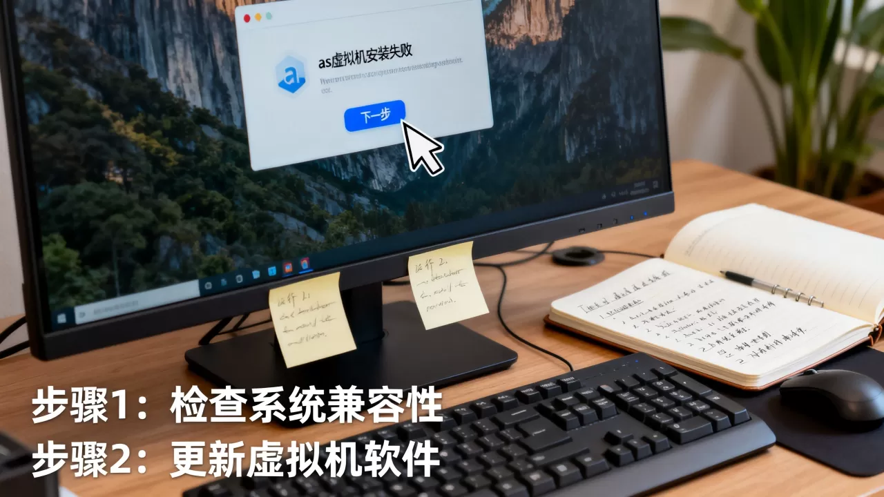 as虚拟机安装失败怎么办?详细步骤与解决方案分享,as虚拟机安装报错如何解决? as虚拟机安装失败怎么办?详细步骤与解决方案分享,as虚拟机安装报错如何解决?