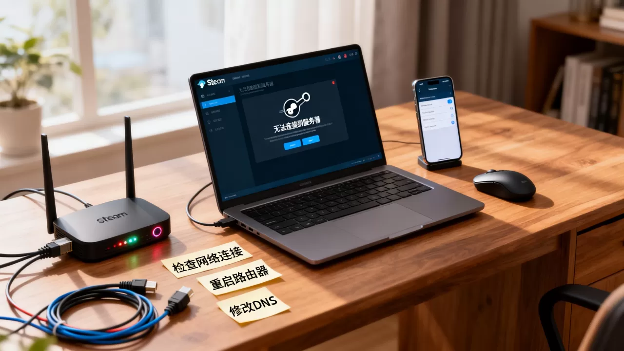 Steam连接不上网络服务器怎么设置,无法连接服务器怎么办? Steam连接不上网络服务器怎么设置,无法连接服务器怎么办?