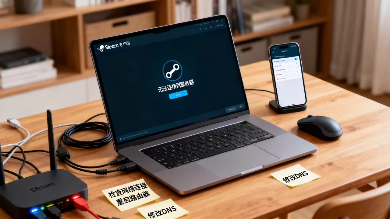 Steam连接不上网络服务器怎么设置,无法连接服务器怎么办? Steam连接不上网络服务器怎么设置,无法连接服务器怎么办?