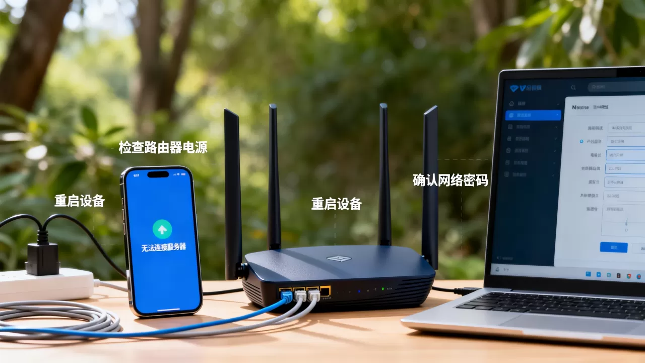 为什么wifi连不上服务器,网络故障怎么解决? 为什么wifi连不上服务器,网络故障怎么解决?