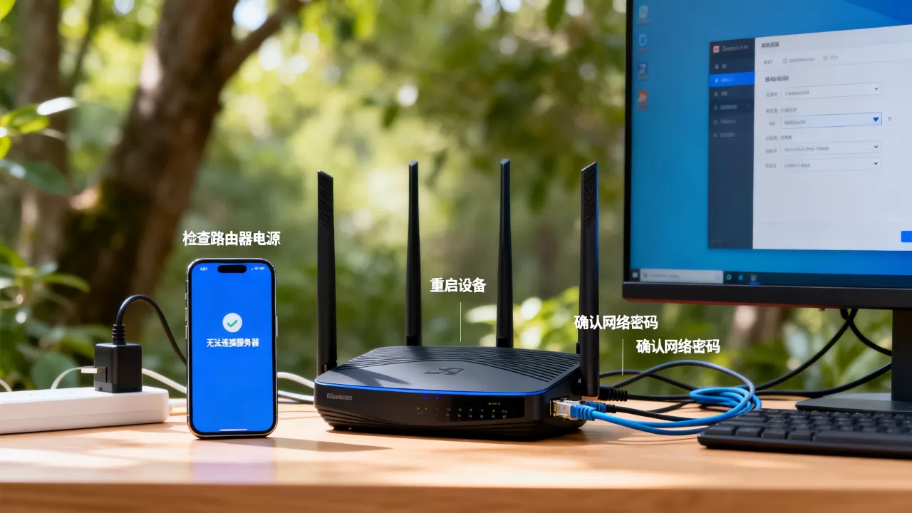 为什么wifi连不上服务器,网络故障怎么解决? 为什么wifi连不上服务器,网络故障怎么解决?