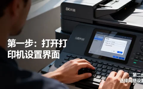 服务器上的打印机如何修改IP地址，打印机ip地址设置步骤