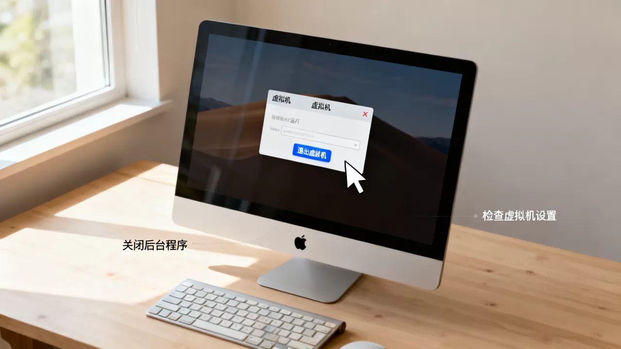 macOS退出虚拟机后卡顿怎么办?Mac虚拟机退出卡顿怎么解决? macOS退出虚拟机后卡顿怎么办?Mac虚拟机退出卡顿怎么解决?
