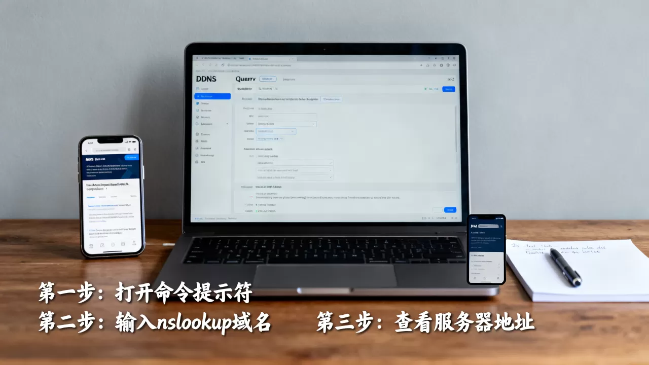 怎么查域名服务器地址?具体步骤有哪些?,域名DNS查询方法 怎么查域名服务器地址?具体步骤有哪些?,域名DNS查询方法