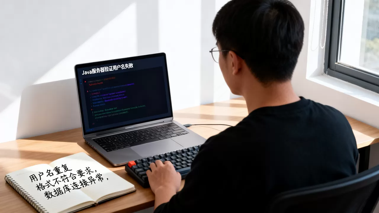 Java服务器验证用户名失败怎么解决,有哪些原因? Java服务器验证用户名失败怎么解决,有哪些原因?