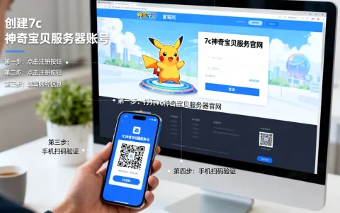 7c神奇宝贝服务器怎么创建账号？,具体步骤是什么