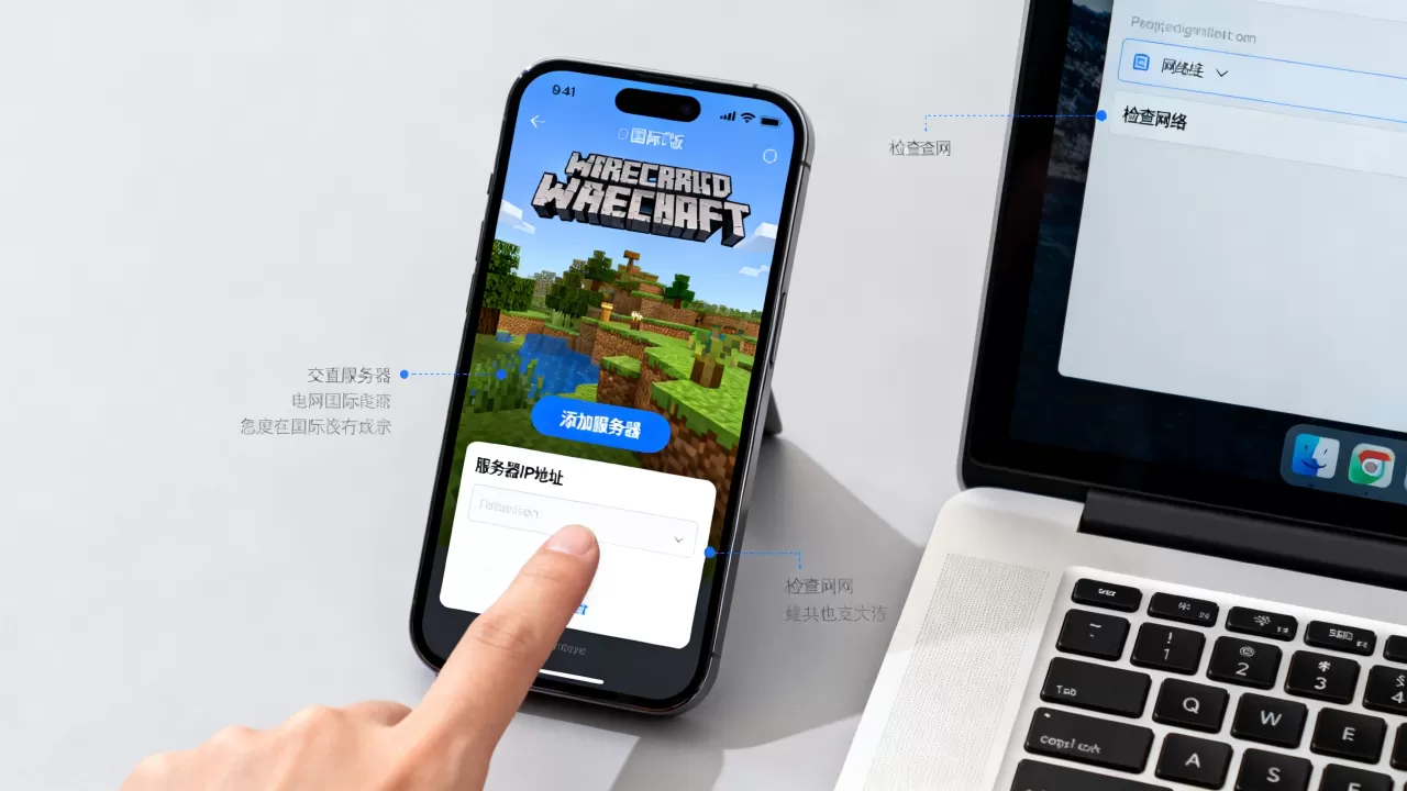 如何在我的世界国际版iOS版添加服务器,无法连接怎么办 如何在我的世界国际版iOS版添加服务器,无法连接怎么办