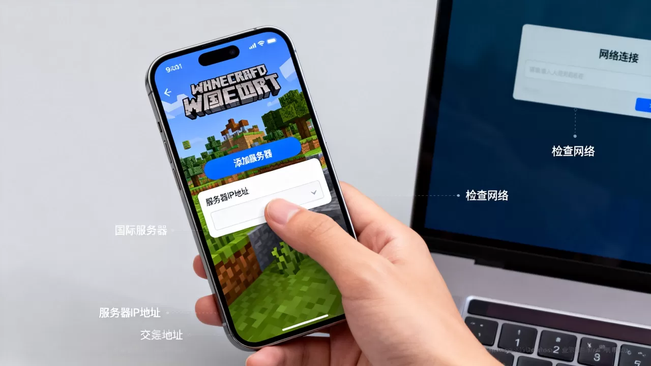 如何在我的世界国际版iOS版添加服务器,无法连接怎么办 如何在我的世界国际版iOS版添加服务器,无法连接怎么办