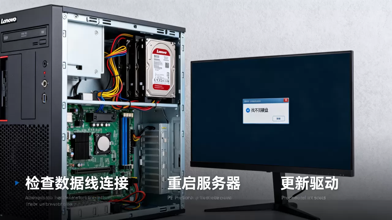 联想服务器进PE找不到硬盘是什么原因,怎么解决? 联想服务器进PE找不到硬盘是什么原因,怎么解决?