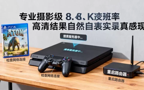 PS4方舟为什么搜索不到服务器，怎么解决？