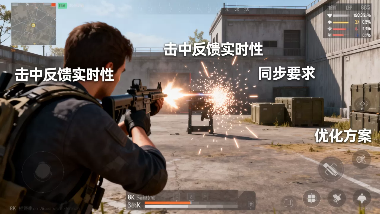 射击游戏击中反馈实时性对同步有哪些要求,怎么优化 射击游戏击中反馈实时性对同步有哪些要求,怎么优化
