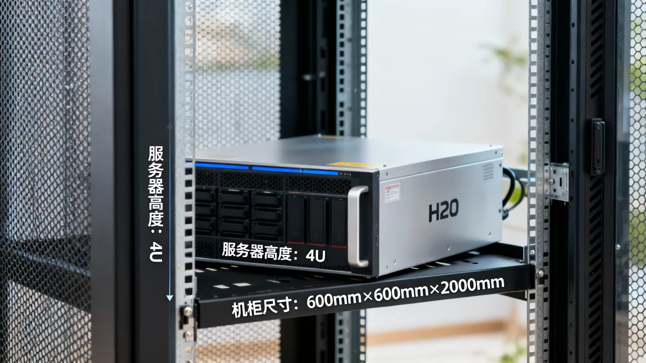 H20服务器到底多少U高?,标准机柜尺寸是多少? H20服务器到底多少U高?,标准机柜尺寸是多少?