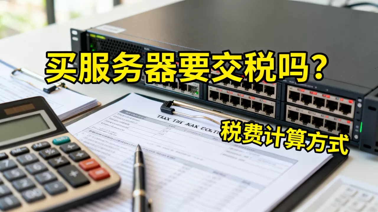 买服务器到底要交税吗,税费多少钱怎么算? 买服务器到底要交税吗,税费多少钱怎么算?