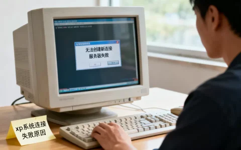 xp系统无法创建新连接服务器失败怎么办，原因是什么？
