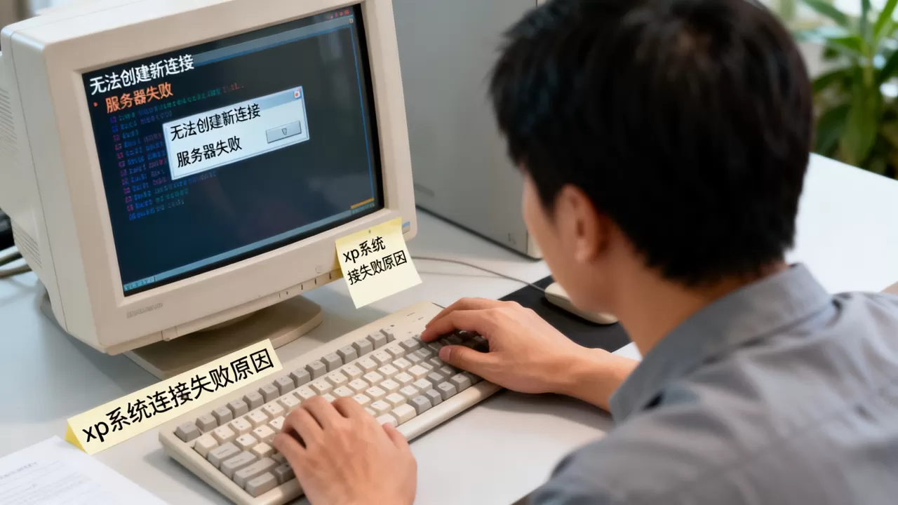 xp系统无法创建新连接服务器失败怎么办,原因是什么? xp系统无法创建新连接服务器失败怎么办,原因是什么?