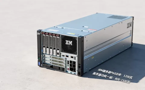 ibm服务器p560功率是多少瓦，服务器功耗一般多大？