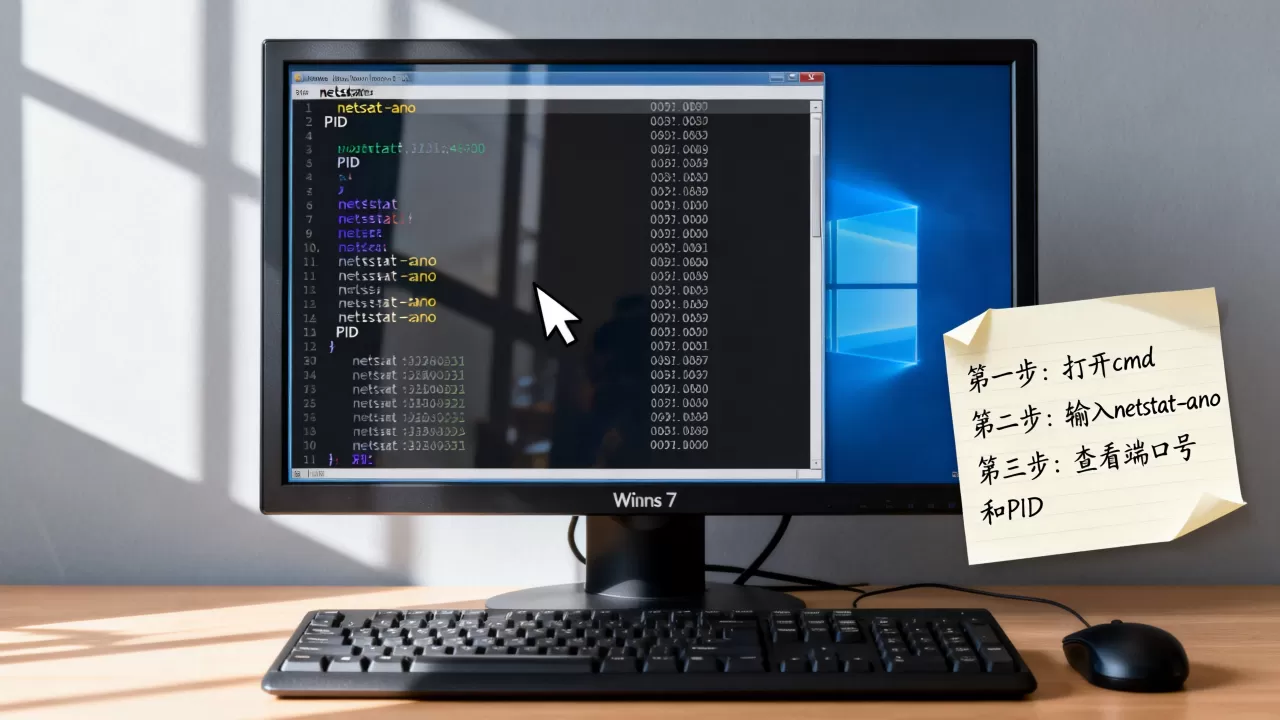 Win7服务器端口号怎么查看?,如何查看端口占用情况? Win7服务器端口号怎么查看?,如何查看端口占用情况?