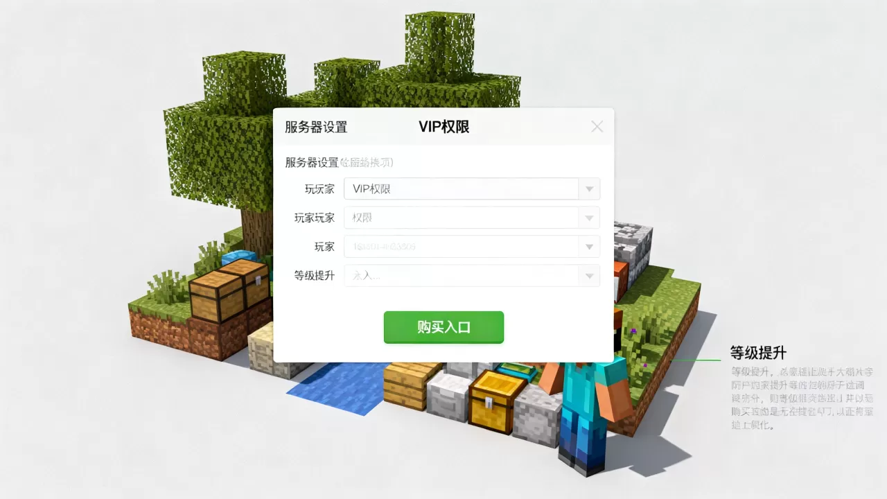 我的世界服务器VIP怎么弄,我的世界服务器VIP怎么获得? 我的世界服务器VIP怎么弄,我的世界服务器VIP怎么获得?