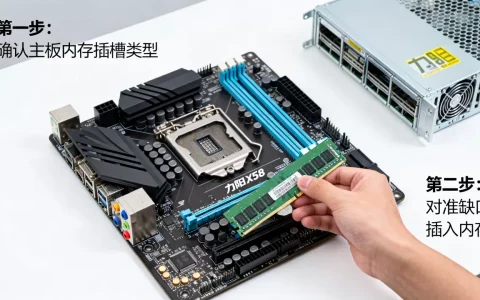 力阳x58主板能装服务器内存吗，怎么安装？