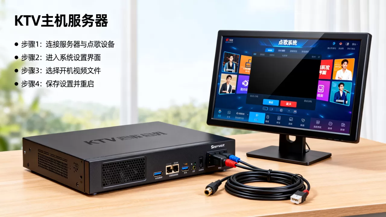 怎么给KTV主机服务器添加开机视频,KTV点歌系统开机画面设置方法 怎么给KTV主机服务器添加开机视频,KTV点歌系统开机画面设置方法