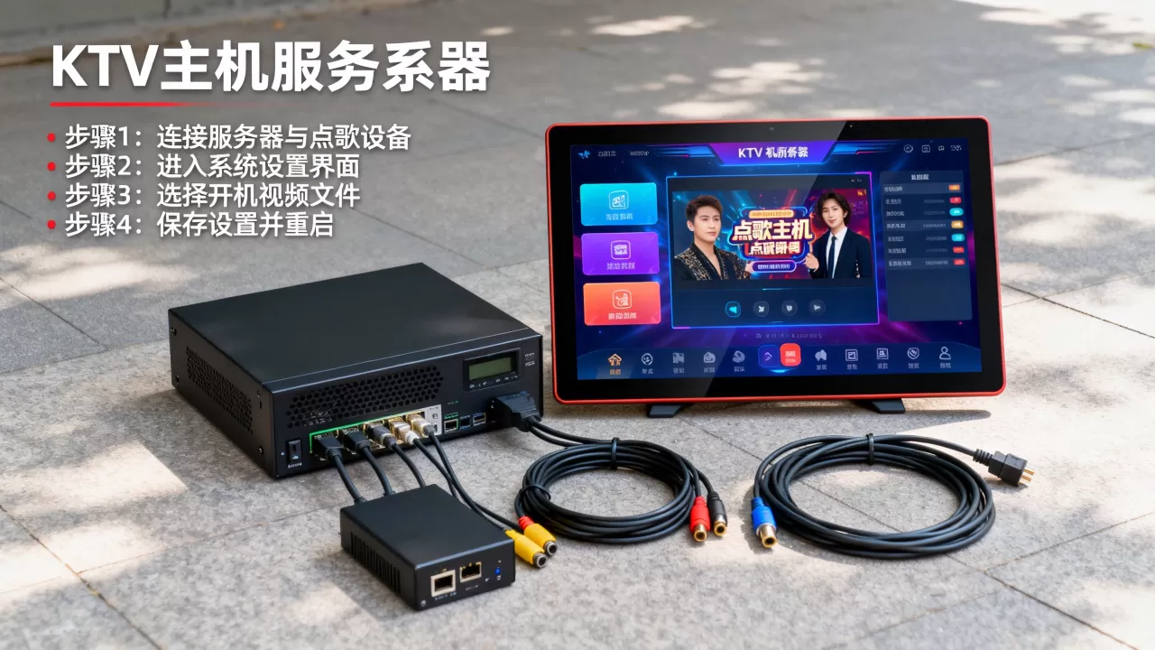 怎么给KTV主机服务器添加开机视频,KTV点歌系统开机画面设置方法 怎么给KTV主机服务器添加开机视频,KTV点歌系统开机画面设置方法