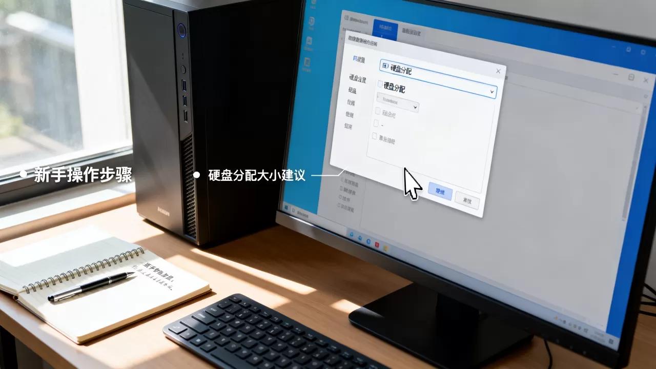 虚拟机硬盘怎么设置?新手必看步骤与注意事项,虚拟机磁盘分配多大合适? 虚拟机硬盘怎么设置?新手必看步骤与注意事项,虚拟机磁盘分配多大合适?