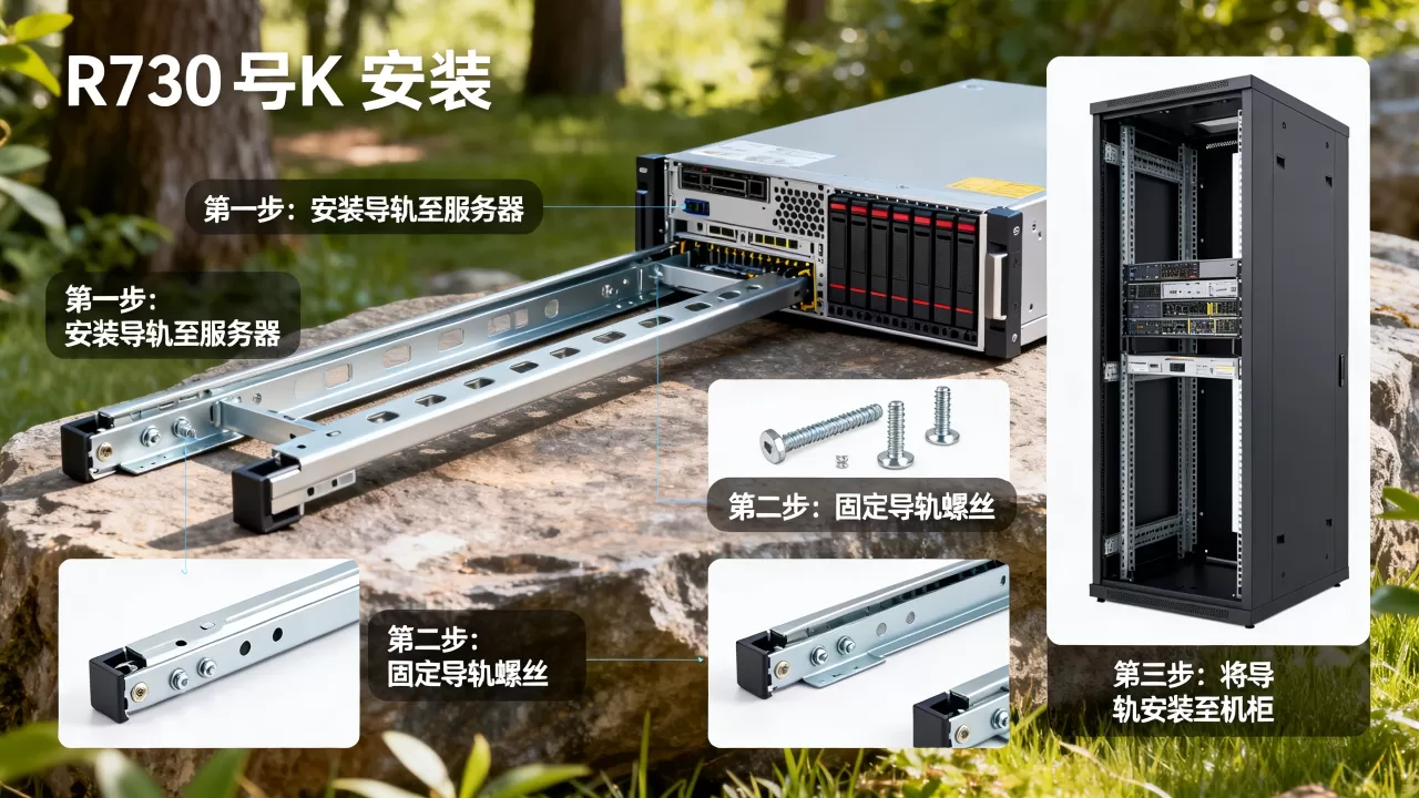 r730服务器导轨怎么安装?有没有图解安装步骤? r730服务器导轨怎么安装?有没有图解安装步骤?