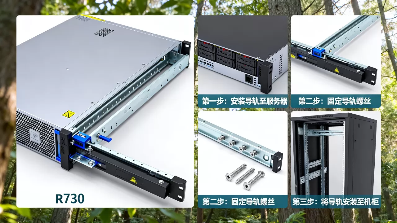 r730服务器导轨怎么安装?有没有图解安装步骤? r730服务器导轨怎么安装?有没有图解安装步骤?