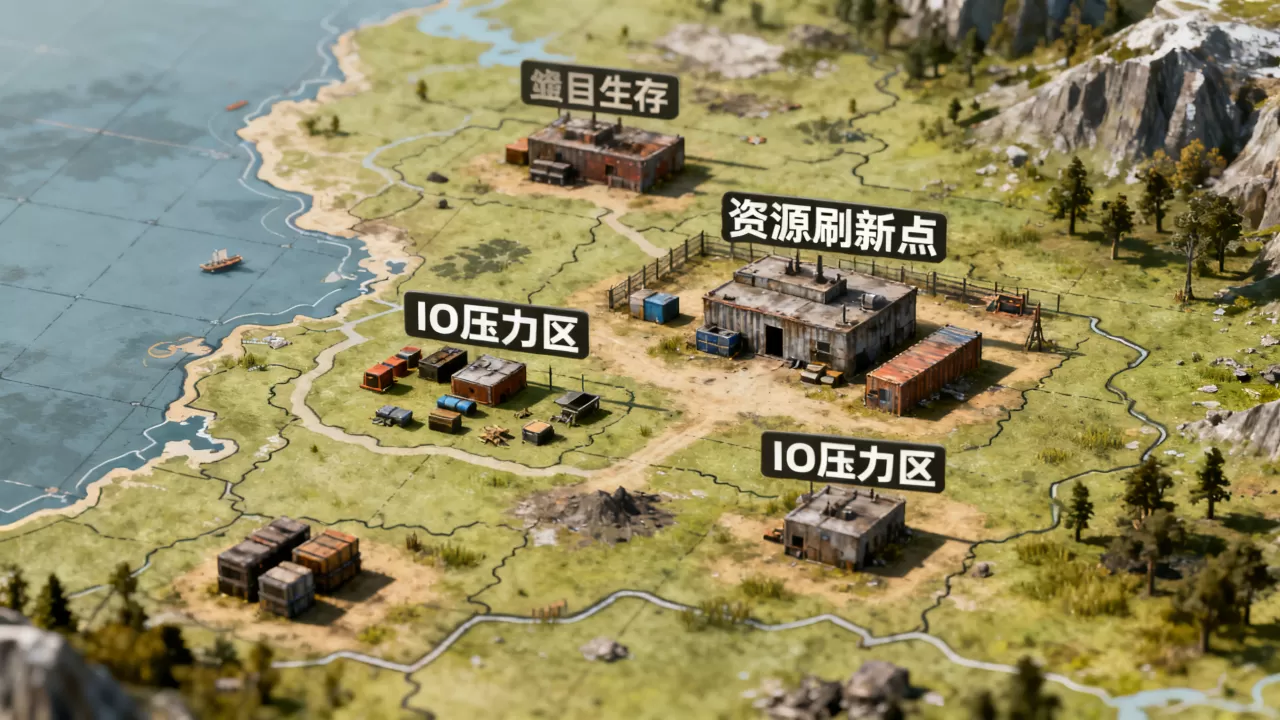 末日生存SLG地图资源刷新为何IO压力大?,卡顿怎么解决? 末日生存SLG地图资源刷新为何IO压力大?,卡顿怎么解决?