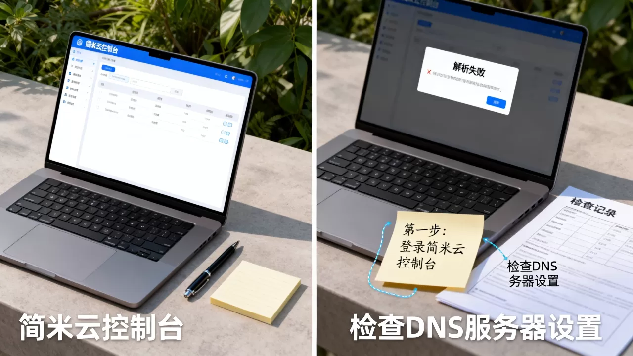 简米云域名解析详细步骤是怎样的?新手必看指南!,域名解析失败怎么办? 简米云域名解析详细步骤是怎样的?新手必看指南!,域名解析失败怎么办?