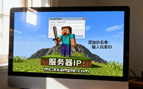 我的世界山头服务器怎么让别人进，我的世界服务器如何加白名单？