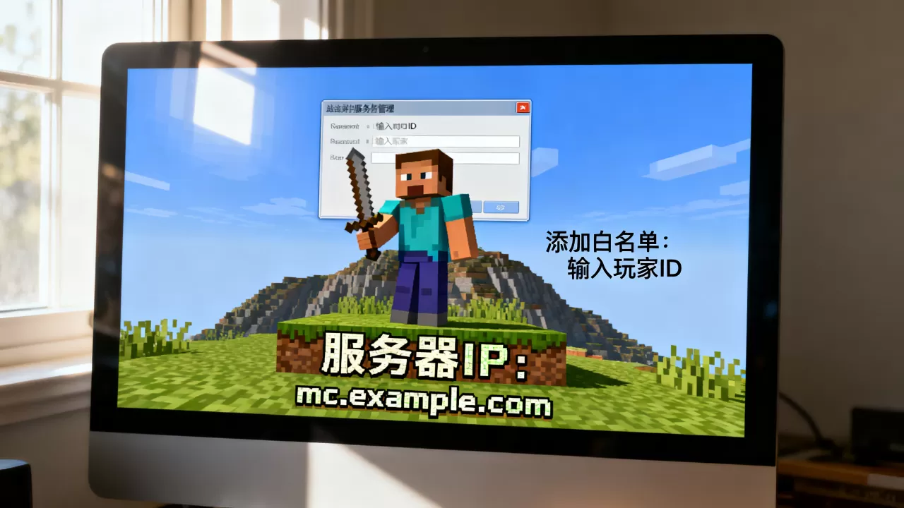 我的世界山头服务器怎么让别人进,我的世界服务器如何加白名单? 我的世界山头服务器怎么让别人进,我的世界服务器如何加白名单?