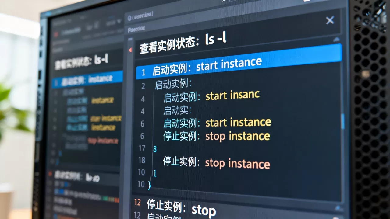 服务器实例命令都有哪些?,具体操作步骤是什么? 服务器实例命令都有哪些?,具体操作步骤是什么?