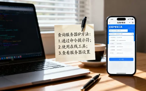 怎么查空间服务器的IP地址，服务器IP查询方法有哪些？