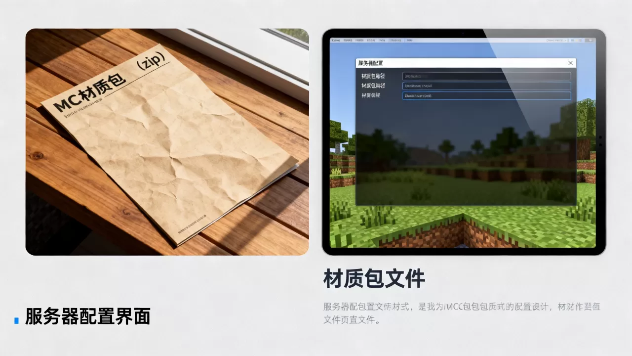 端游MC材质包怎么放到服务器,服务器材质包如何生效? 端游MC材质包怎么放到服务器,服务器材质包如何生效?