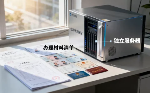 北京智慧园区项目租独立服务器怎么快速办理？，需要哪些材料？
