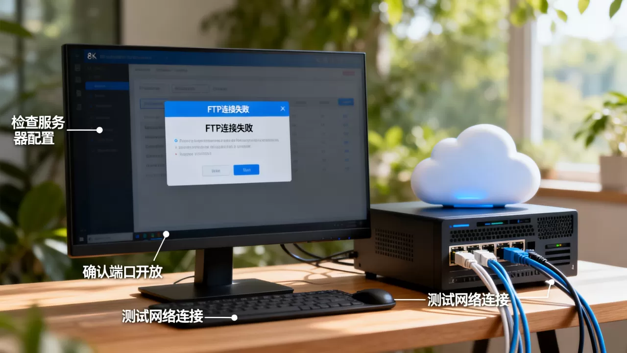 云服务器FTP连接不上怎么设置,为什么总是连接失败? 云服务器FTP连接不上怎么设置,为什么总是连接失败?