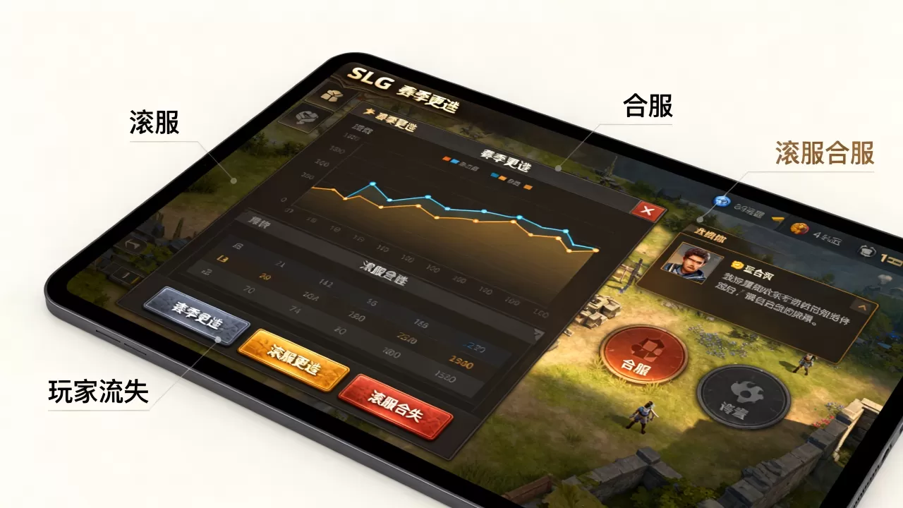 SLG赛季更迭如何把握滚服合服节奏,玩家流失怎么办 SLG赛季更迭如何把握滚服合服节奏,玩家流失怎么办