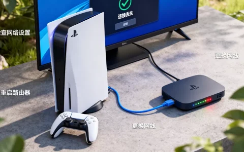 PS5与服务器连接丢失怎么办，PS5网络连接失败如何修复？