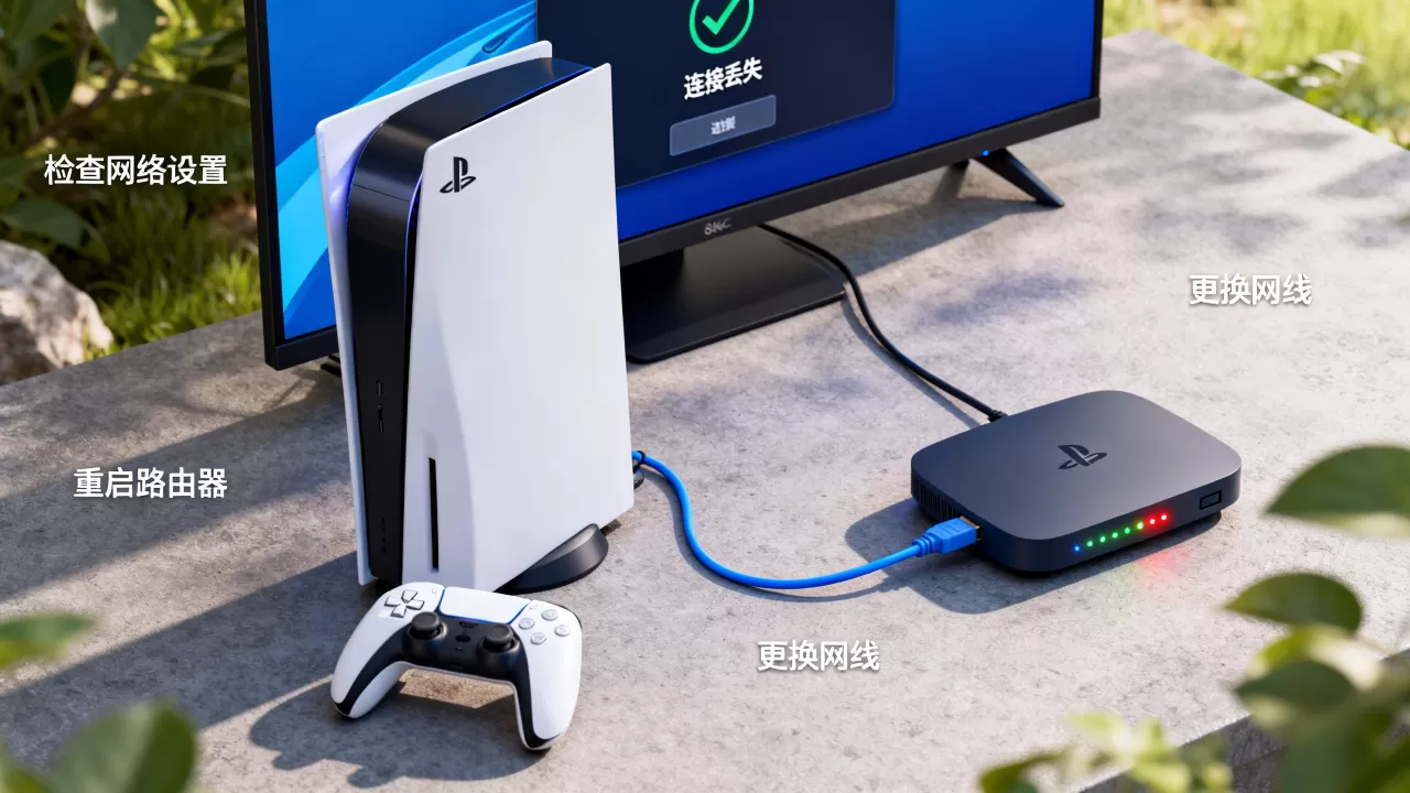 PS5与服务器连接丢失怎么办,PS5网络连接失败如何修复? PS5与服务器连接丢失怎么办,PS5网络连接失败如何修复?