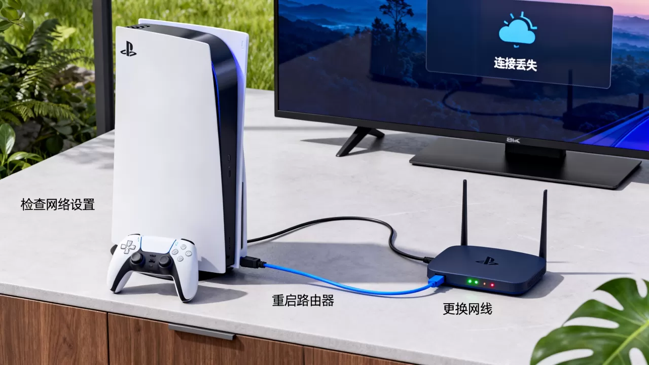 PS5与服务器连接丢失怎么办,PS5网络连接失败如何修复? PS5与服务器连接丢失怎么办,PS5网络连接失败如何修复?