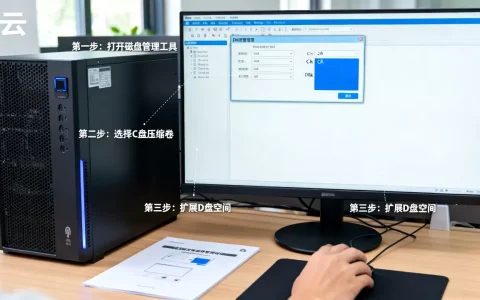 云服务器怎么把C盘空间给D盘，云服务器C盘满了怎么扩容？