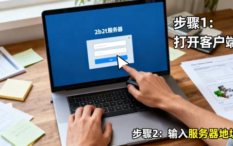 怎么登陆2b2t服务器？，视频教程在哪里？