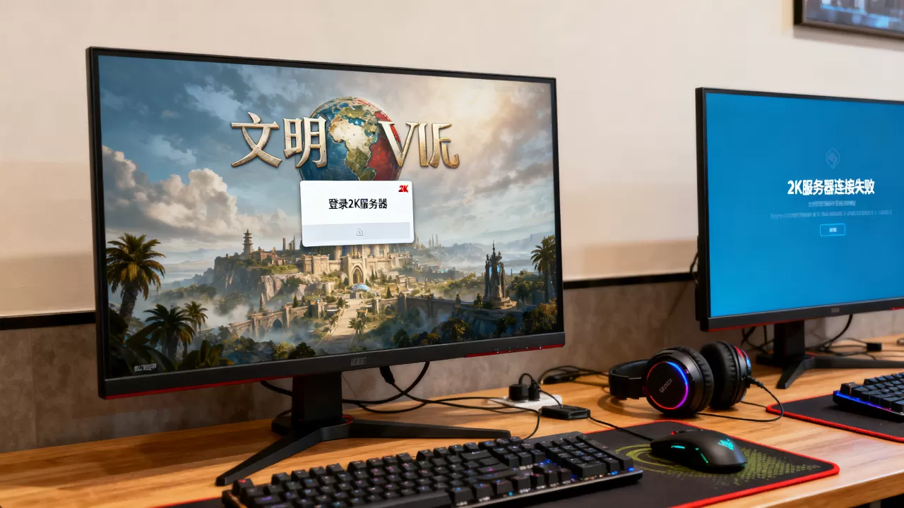 网吧文明六怎么登录2K服务器?,2K服务器连不上怎么办? 网吧文明六怎么登录2K服务器?,2K服务器连不上怎么办?